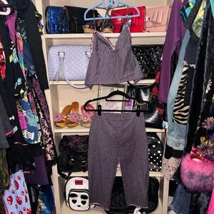 VTG Betsey Johnson Noisemaker Halter Set